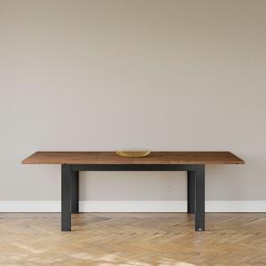 set one by Musterring Eettafel York Type 68, met uitschuifbare tafelblad, 3 kleuren, afmetingen 160-240 x 90 cm