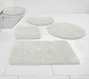 my home Badematte "Madrid", Höhe 20 mm, rutschhemmend beschichtet, fußbodenheizungsgeeignet-schnell trocknend-strapazierfähig, weiche Haptik, Badteppich, Badematten auch als 3 