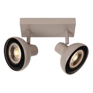 Lucide Deckenleuchte Sensas in Beige GU10 2-flammig