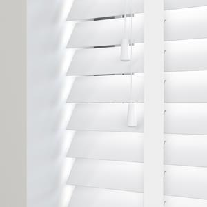 Domus Sunwood PVC jaloezie met ladderband - wit
