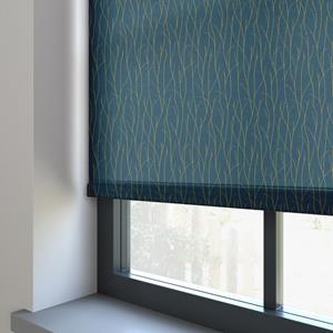 Domus Elektrisch Rolgordijn - Sio blauw