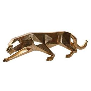 CASA DI ELTURO Deco Object Panther Origami - Goud - B36 cm x H10 cm