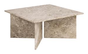 Bendt Salontafel Shaunika Marmer, 90 x 90cm - Bruin