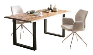 Artistiq Living Artistiq Eettafel Radhika Acaciahout en metaal - Zwart
