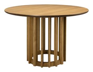 Dutchbone Ronde Eettafel Barlet Eikenhout, 120cm - Bruin