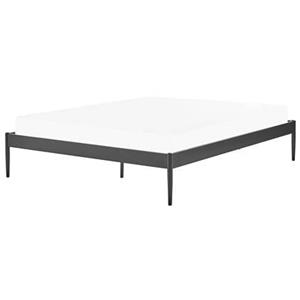 Beliani VAURS Bed Zwart 160x200