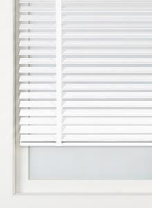 HEMA Jaloezie Hout Bamboe 50mm Wit (wit)