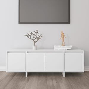 VidaXL Tv-meubel 120x30x40,5 cm spaanplaat wit