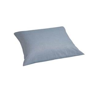 Yumeko kussensloop katoen tencelâ¢ blue chambray 50x60