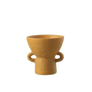 J-Line Vaas Zenia Keramiek Oker Small