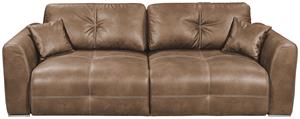 Ed Exciting Design Schlafsofa Dolan, mit Bettfunktion und Bettkasten, sowie Rücken- und Zierkissen