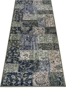 Hanse Home Läufer Kirie, rechteckig, 9 mm Höhe, Kurzflor, Modernes Design in Patchwork Optik, robust, Gekettelt