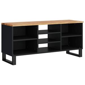 VidaXL Tv-meubel 100x33x46 Cm Massief Acaciahout En Bewerkt Hout