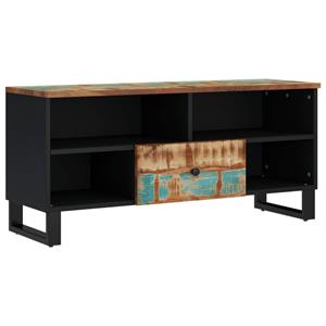 VidaXL Tv-meubel 100x33x46 Cm Massief Hout Gerecycled En Bewerkt Hout