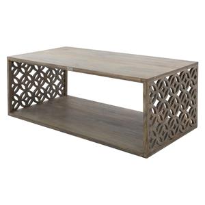 WOMO-Design Salontafel 120x60x46 Cm Bruin Mangohout Womo Design