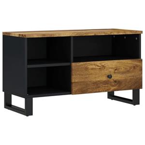 VidaXL Tv-meubel 80x33x46 cm massief mangohout en bewerkt hout