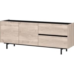 GERMANIA Lowboard "Cantoria", Türen mit Soft close-Funktion, griffloses Design
