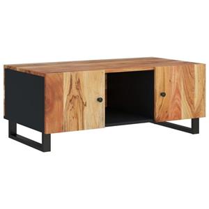 VidaXL Salontafel 100x54x40 cm massief acaciahout en bewerkt hout