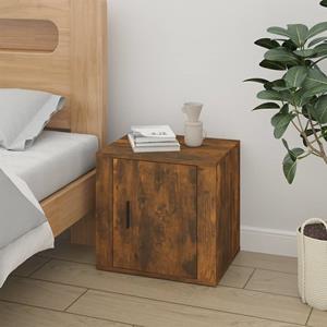 vidaXL Nachtkastjes 2 st 50x39x47 cm gerookt eikenkleurig