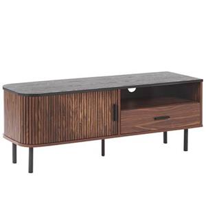 Beliani JOSE TV-meubel donkere houtkleur