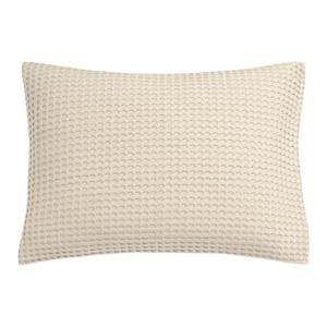 Vandyck Home Pique Cream Tan Kussensloop (40x55)