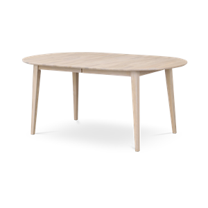 Rowico Home Filippa uitschuifbare houten eettafel whitewash - 170 x 105 cm