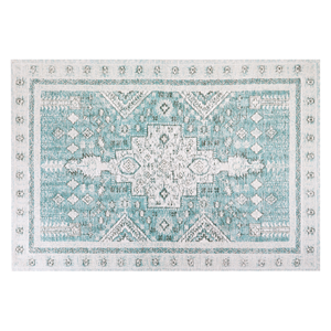 BELIANI Vloerkleed katoen mintgroen 160 x 230 cm FULLA