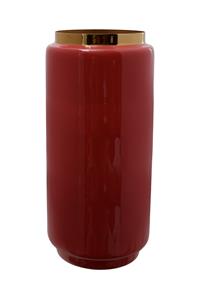 Kayoom Vase Art Deco 455 Koralle Gold