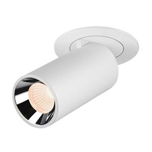 SLV -   Plafondlamp spots Numinos Wit / Chroom  Aluminium