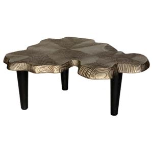 I-Catchers Industriële salontafel aluminium | Fingerprint klein