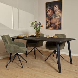 Starfurn Eettafel Omaha Black | 180 cm