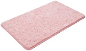 Kinzler Badematte Chaozhou , Höhe 20 mm, rutschhemmend beschichtet, fußbodenheizungsgeeignet, Polyester, rechteckig, 2er-Set, Badteppich, Uni Farben, rechteckig, rund & als 2-tlg. Set erh&au