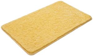 Kinzler Badematte Chaozhou , Höhe 20 mm, rutschhemmend beschichtet, fußbodenheizungsgeeignet, Polyester, rechteckig, 2er-Set, Badteppich, Uni Farben, rechteckig, rund & als 2-tlg. Set erh&au