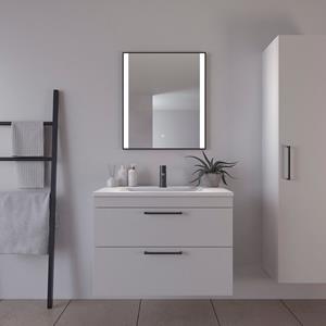 Badspiegel Libra, (1 St.), IP44, warmweiß