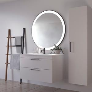 Badspiegel Libra, (1 St.), IP44, warmweiß