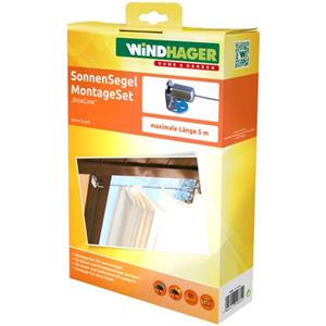 Praxis Windhager montagekit roestvrij staal