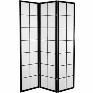 Fine Asianliving Japanse Kamerscherm B135xH180cm 3 Panelen Shoji