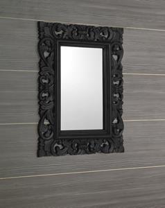 Sapho Samblung spiegel met houten lijst 60x80 zwart