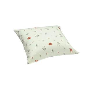 Yumeko kussensloop katoen satijn little deer light green 50x60