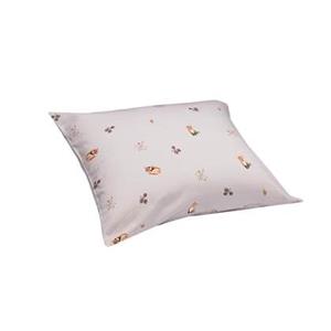 Yumeko kussensloop katoen satijn little fox mauve 50x60