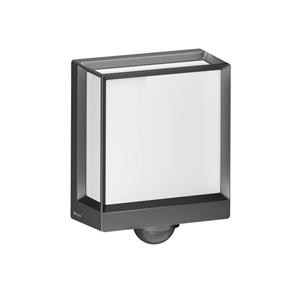 Steinel LED AUSSENLEUCHTE L 40 SC ANT 085247 LED-buitenlamp met bewegingsmelder (wand) LED Zonder 12.9 W Antraciet-grijs