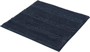 Kleine Wolke Badematte Monrovia, Höhe 23 mm, rutschhemmend beschichtet, fußbodenheizungsgeeignet, Badteppich, Uni Farben, gestreift, aus Mikrofaser, waschbar