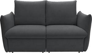 Looks By Wolfgang Joop Schlafsofa LOOKS XII, mit Bettfunktion, Kissenoptik, Boxspring-Polsterung