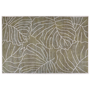 BELIANI Vloerkleed katoen groen 200 x 300 cm SARMIN