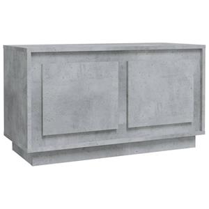 VidaXL Tv-meubel 80x35x45 cm bewerkt hout betongrijs