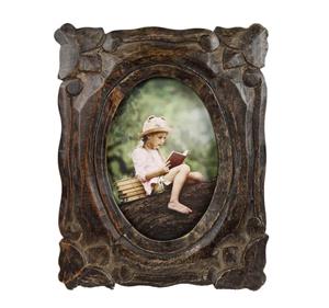 Countrylifestyle Fotolijst Kathedraal zwart hout