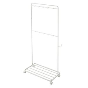 Yamazaki Storage Rack with Caster - Tower - White
