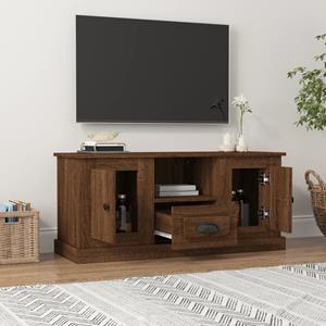Vidaxl Tv-schrank Braun Eichen-optik 100x35,5x45 Cm Holzwerkstoff