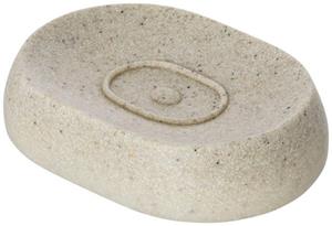 Wenko Seifenablage Puro, Breite: 12,5 cm, natur, aus Polyresin