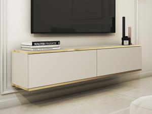 Mobistoxx Tv-meubel OROKI 2 klapdeuren beige